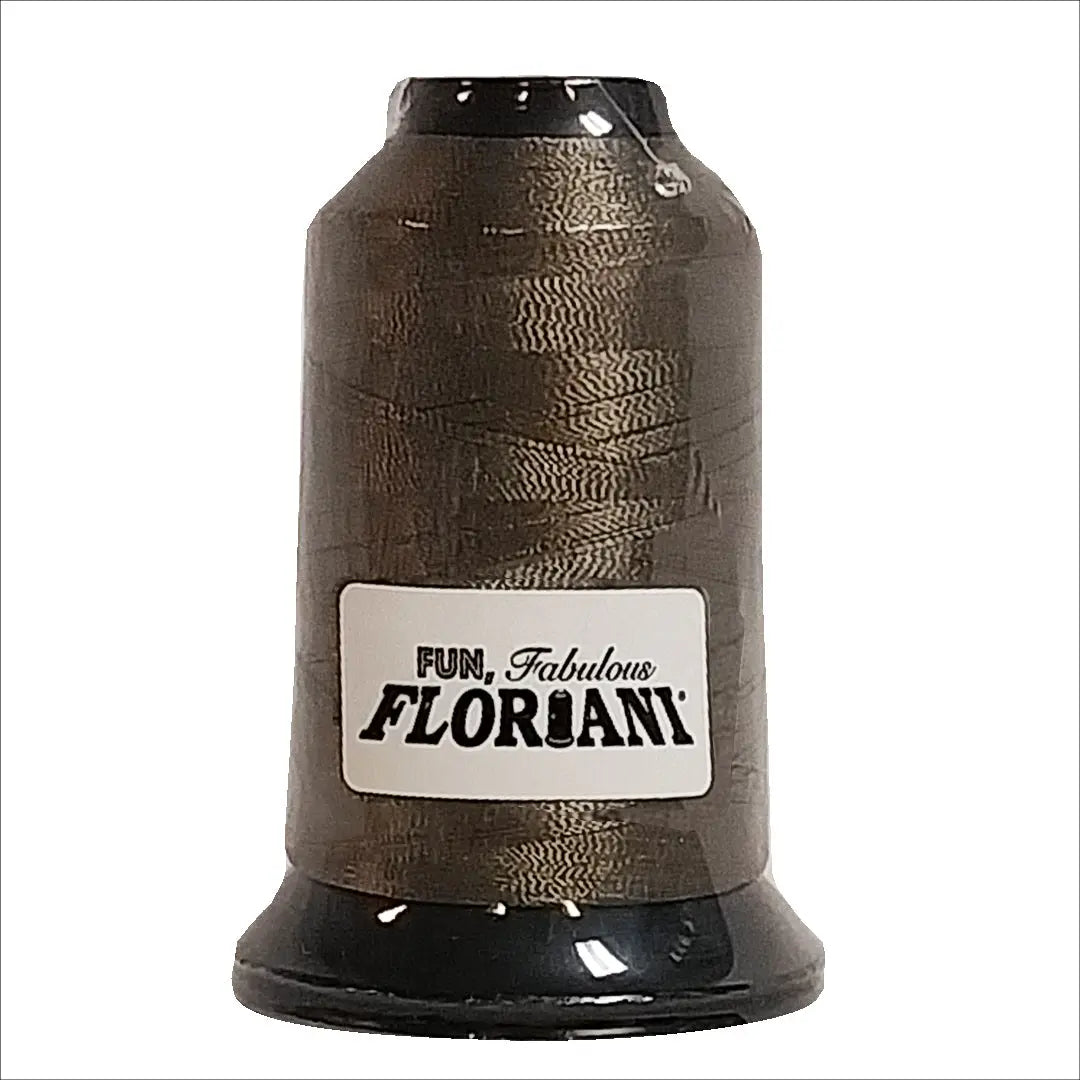 424 MEDIUM BROWN - Floriani Thread 40 weight 1000M Rnk Distributing