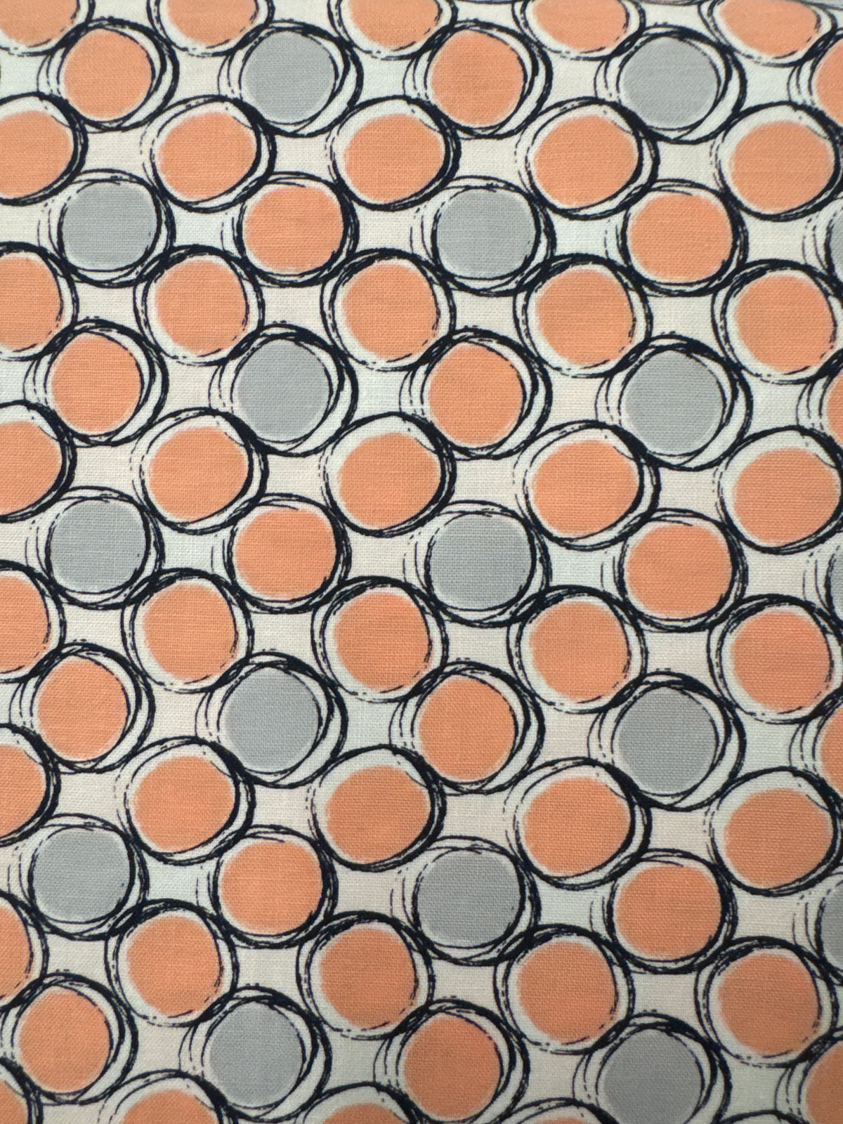 Moda The Lookout packed dots pink and grey
