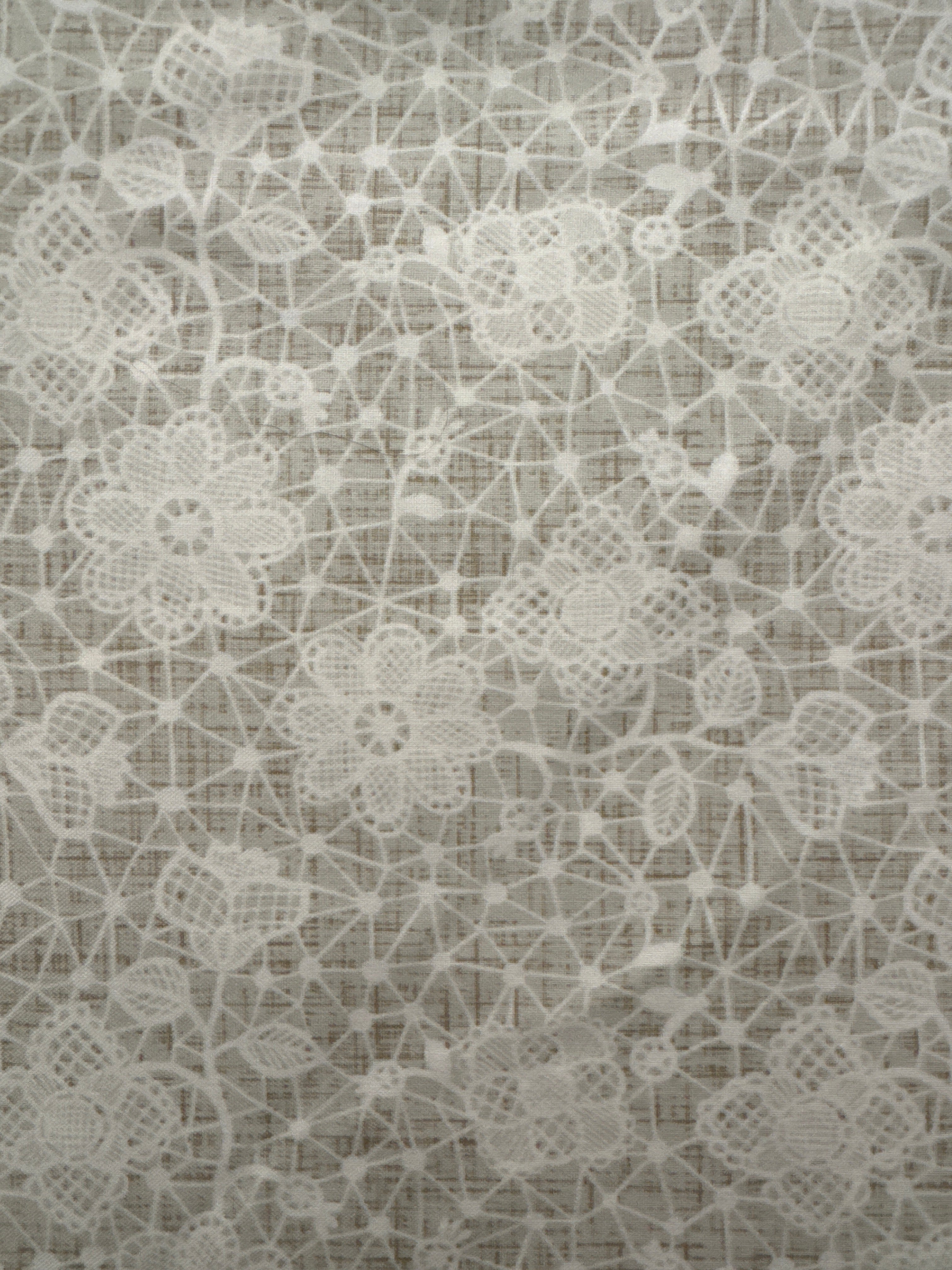Klara Cream Doily blender quilting fabric by Figo