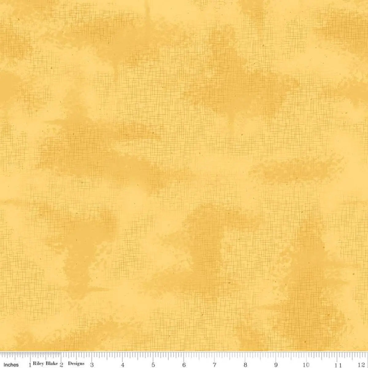 Yellow Shabby Maize Cotton 43"/44" Fabric Per Yard - Linda's Electric Quilters