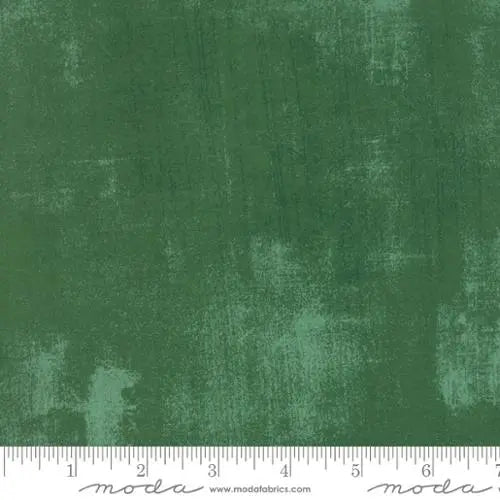 Green Grunge Basics Evergreen 44"/45" Fabric Per Yard - Linda's Electric Quilters