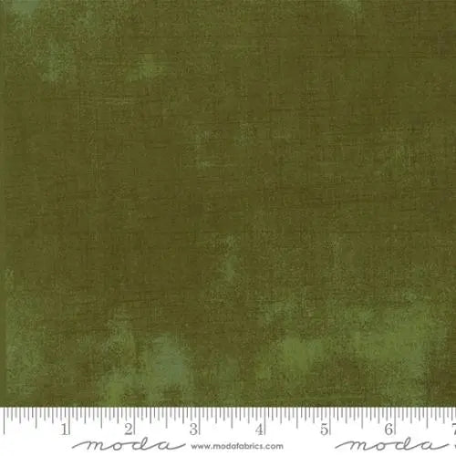 Green Grunge Basics Dried Herb 44"/45" Fabric Per Yard - Linda's Electric Quilters