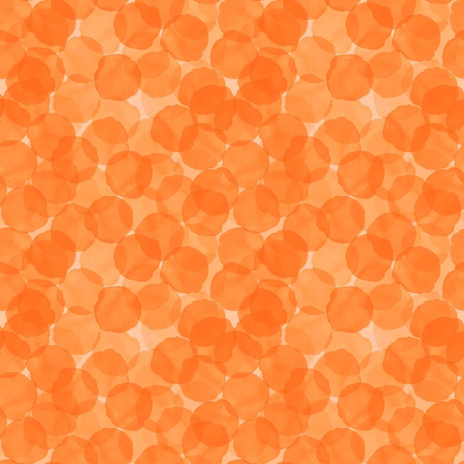 Orangeade Juicy Tonal Trio Cotton 44"/45" Fabric Per Yard - Linda's Electric Quilters
