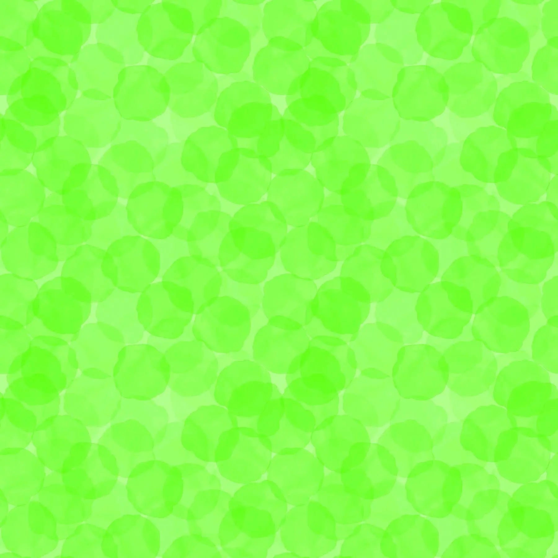 Green Chlorophyll Juicy Tonal Trio Cotton 44"/45" Fabric Per Yard - Linda's Electric Quilters