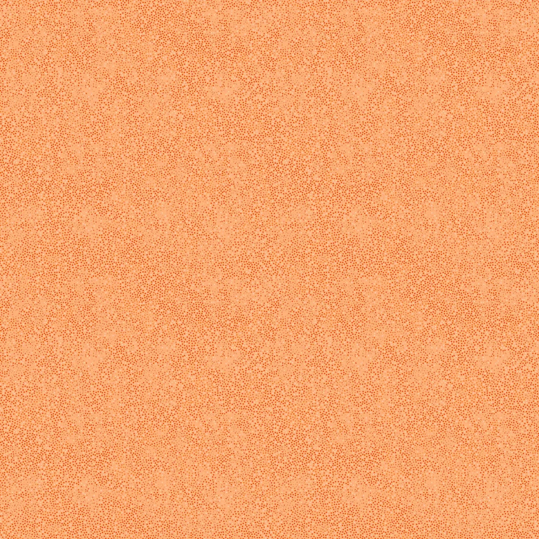 Orange Apricot Ditsy Tonal Trio Cotton 44"/45" Fabric Per Yard - Linda's Electric Quilters