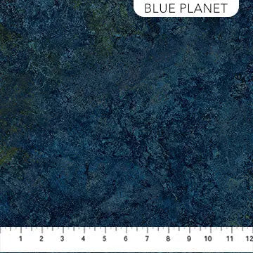Blue Planet 26755-48 Cotton 44"/45" Fabric Per Yard - Linda's Electric Quilters