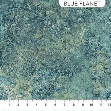 Blue Planet 26757-48 Cotton 44"/45" Fabric Per Yard - Linda's Electric Quilters