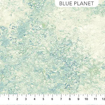 Blue Planet 26758-48 Cotton 44"/45" Fabric Per Yard - Linda's Electric Quilters