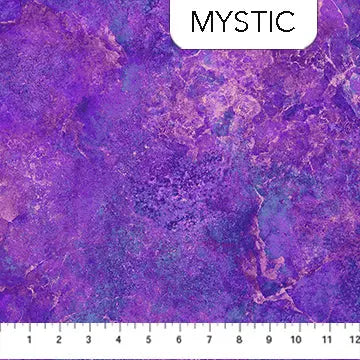 Purple Mystic 26756-88 Cotton 44"/45" Fabric Per Yard - Linda's Electric Quilters