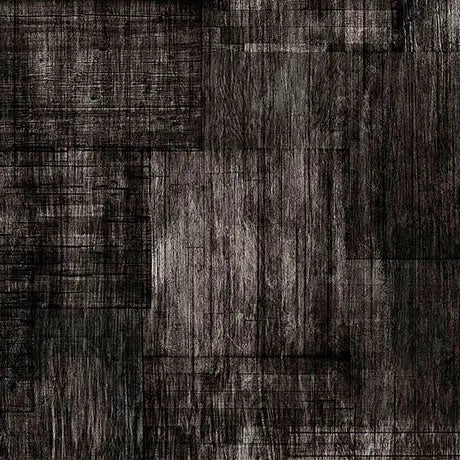 Black Into the Woods Texture Blender Coal 43/44/45" Fabric Per Yard - Linda's Electric Quilters