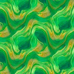 Green Surge Lava 44"/45" Fabric Per Yard - Linda's Electric Quilters