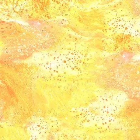 Yellow Surge Torrents 44"/45" Fabric Per Yard - Linda's Electric Quilters