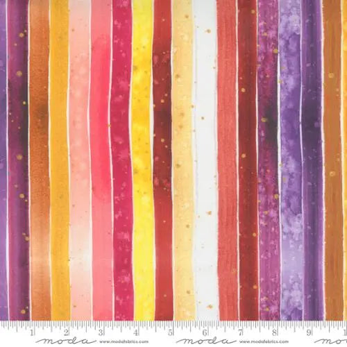 Multi Color Fresh As A Daisy Dahlia 44"/45" Fabric Per Yard - Linda's Electric Quilters