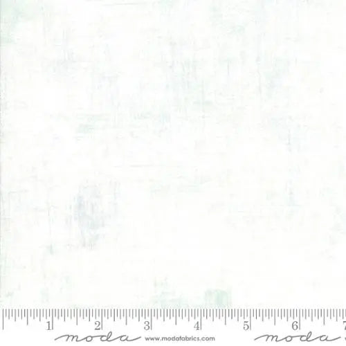 White Grunge Basics Snow White 44"/45" Fabric Per Yard - Linda's Electric Quilters