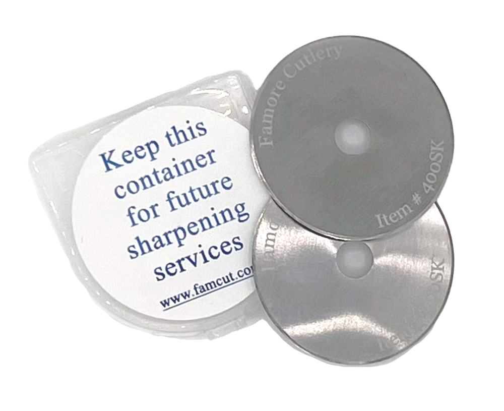 45mm SKS-7 Replacement Rotary Blades 2pcs Famore