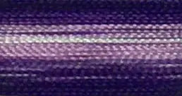 48 Floriani Thread 40 weight 1000M - VARITHREAD ROYAL PURPLE STRIPE - Linda's Electric Quilters