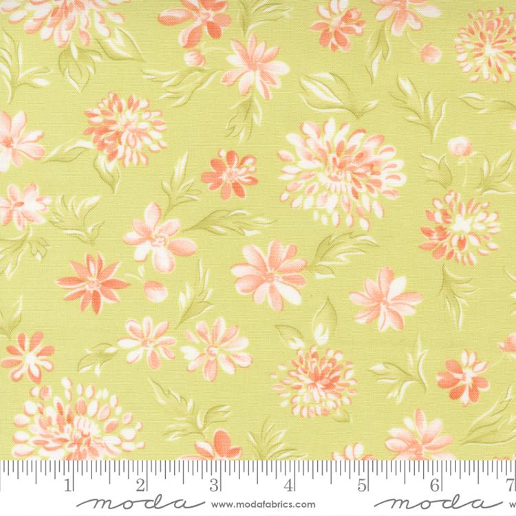 Moda Cinnamon and Cream Sprout quilting cotton fabric