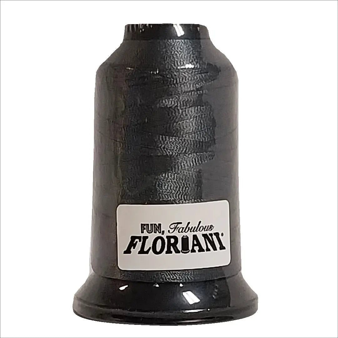 488 DARK GRAY - Floriani Thread 40 weight 1000M Rnk Distributing