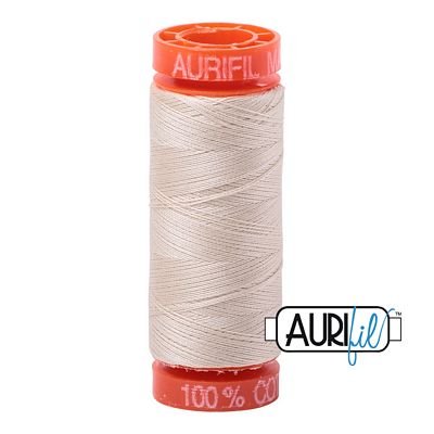 Aurifil 2310 50wt cotton quilting thread 200m spool