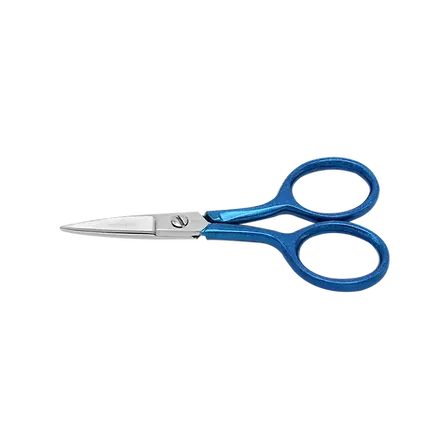 4" Large Ring Left Handed Fine Point Straight Scissors - Linda's Electric Quilters