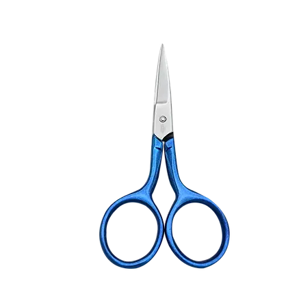 4" Large Ring Left Handed Fine Point Straight Scissors - Linda's Electric Quilters