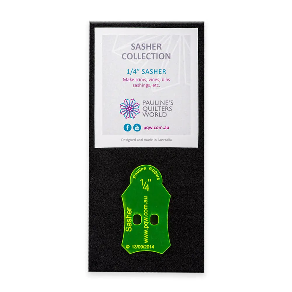 1/4" Sasher - Linda's Electric Quilters