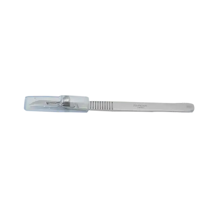 5.5" Surgical Style Seam Ripper, Includes 3 Replacement Blades - Linda's Electric Quilters