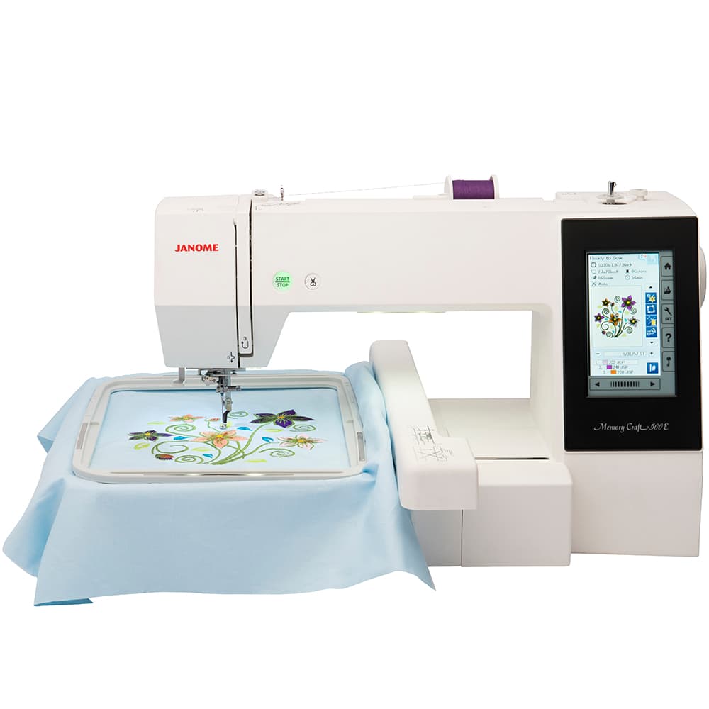 Refurbished Janome Memory Craft 500E Limited Edition Embroidery Machine