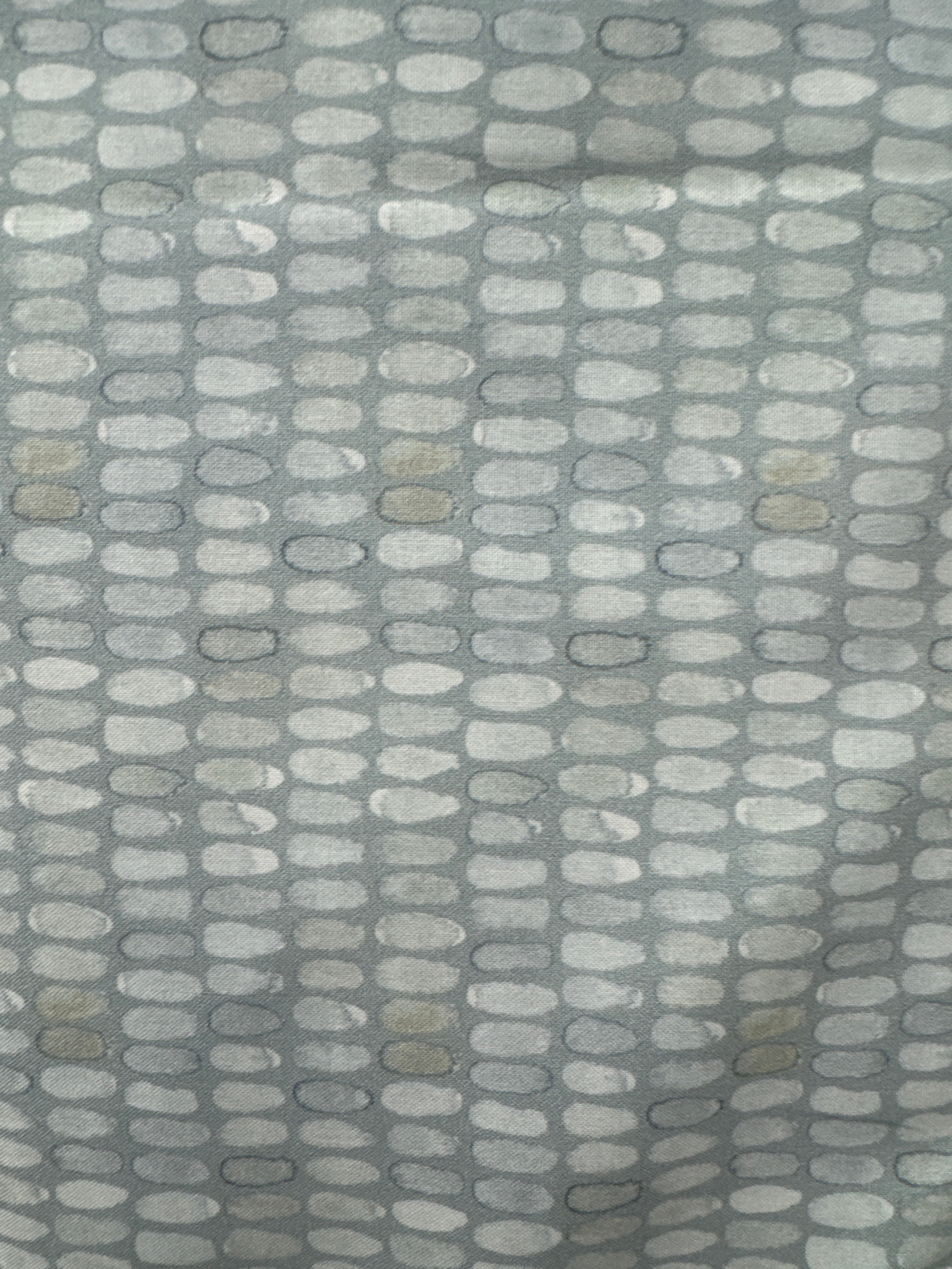 Brushstrokes Dash Misty gray blender quilting fabric by Free Spirit