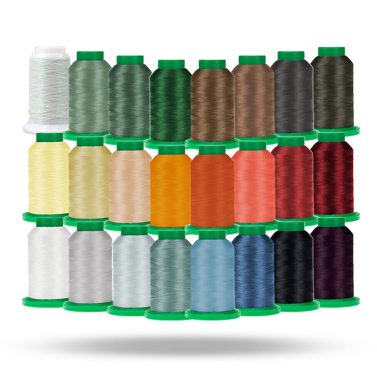 Happy Snowman embroidery thread kit