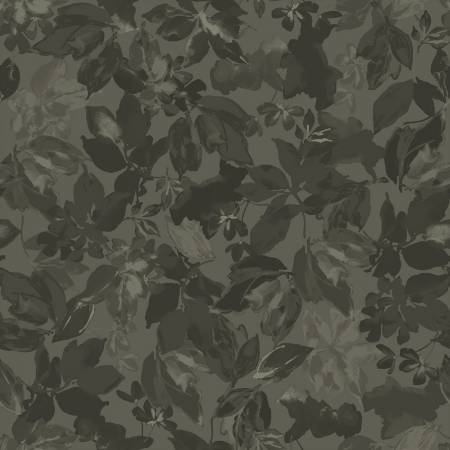 Windham Lush Basics quilting cotton fabric in Charcoal
