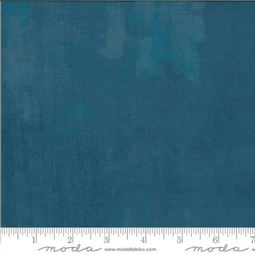 548 Blue Blueberry Buckle Moda Grunge - Fat Quarter Moda Fabrics & Supplies