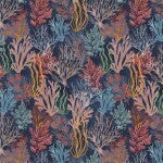 Deep Blue Garden Reef novelty quilting fabric by Windham Fabrics