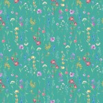 Serafina Chrysocolla Bright Garden floral quilting fabric by Windham Fabrics