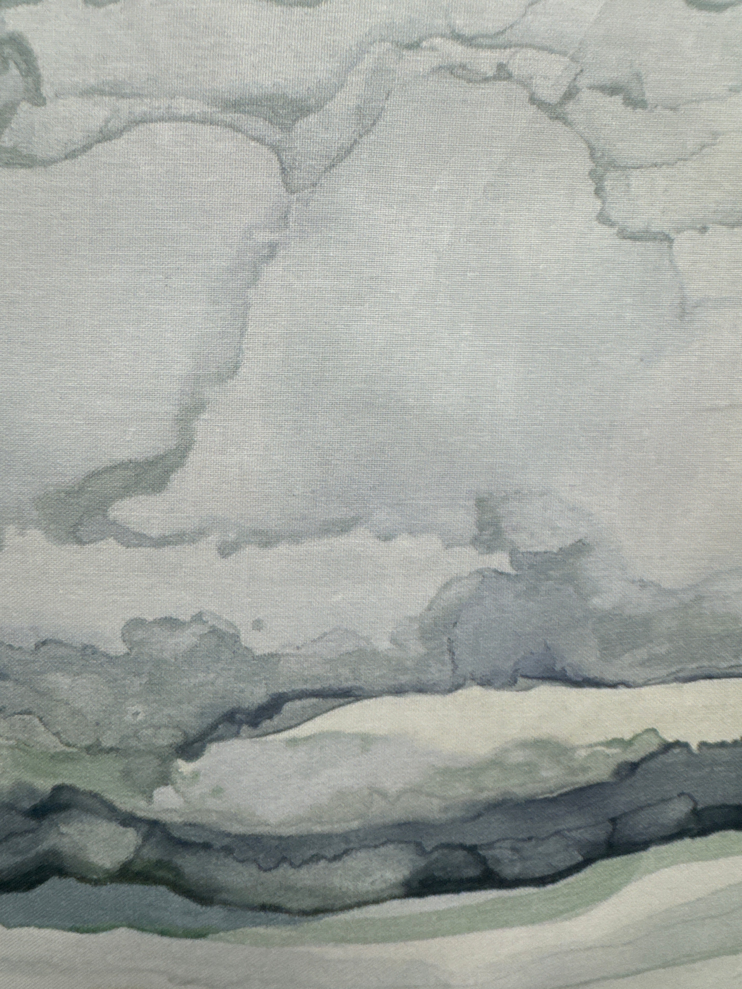 Morning Brushstrokes Dusky blender quilting fabric by Free Spirit