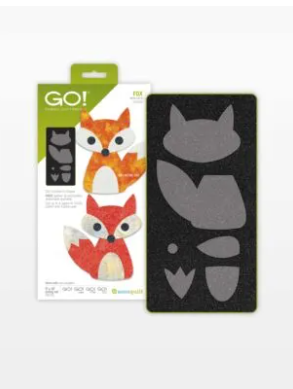 AccuQuilt GO! fox appliqué cutting die