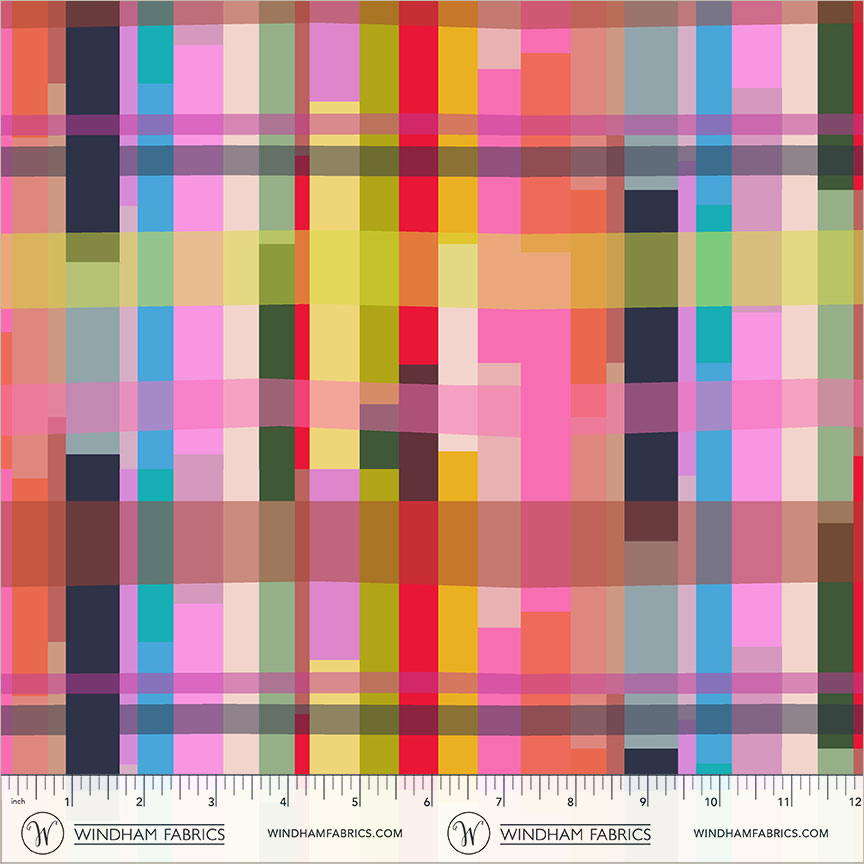 Happy Place Passage Multi Cotton 44"/45" Fabric Per Yard