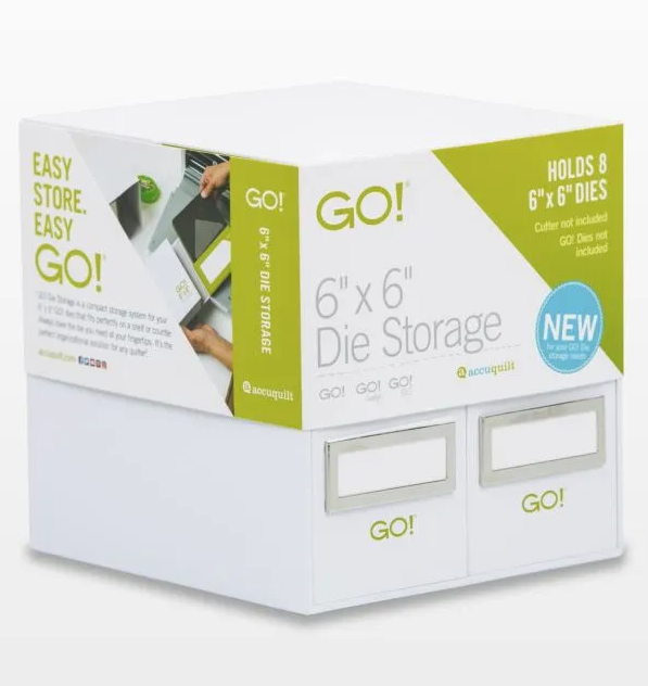 AccuQuilt GO! die storage 6 by 6 inch