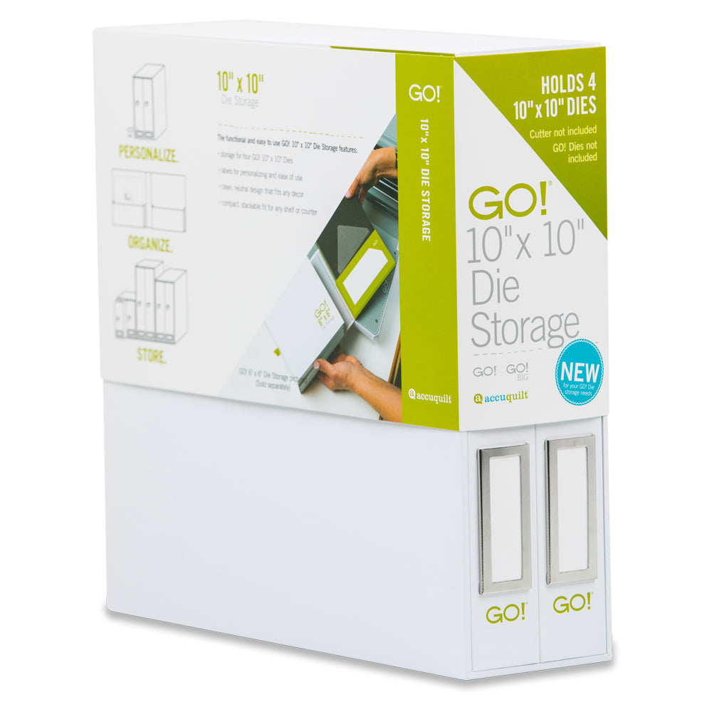 AccuQuilt GO! die storage folders 10 by 10 inch