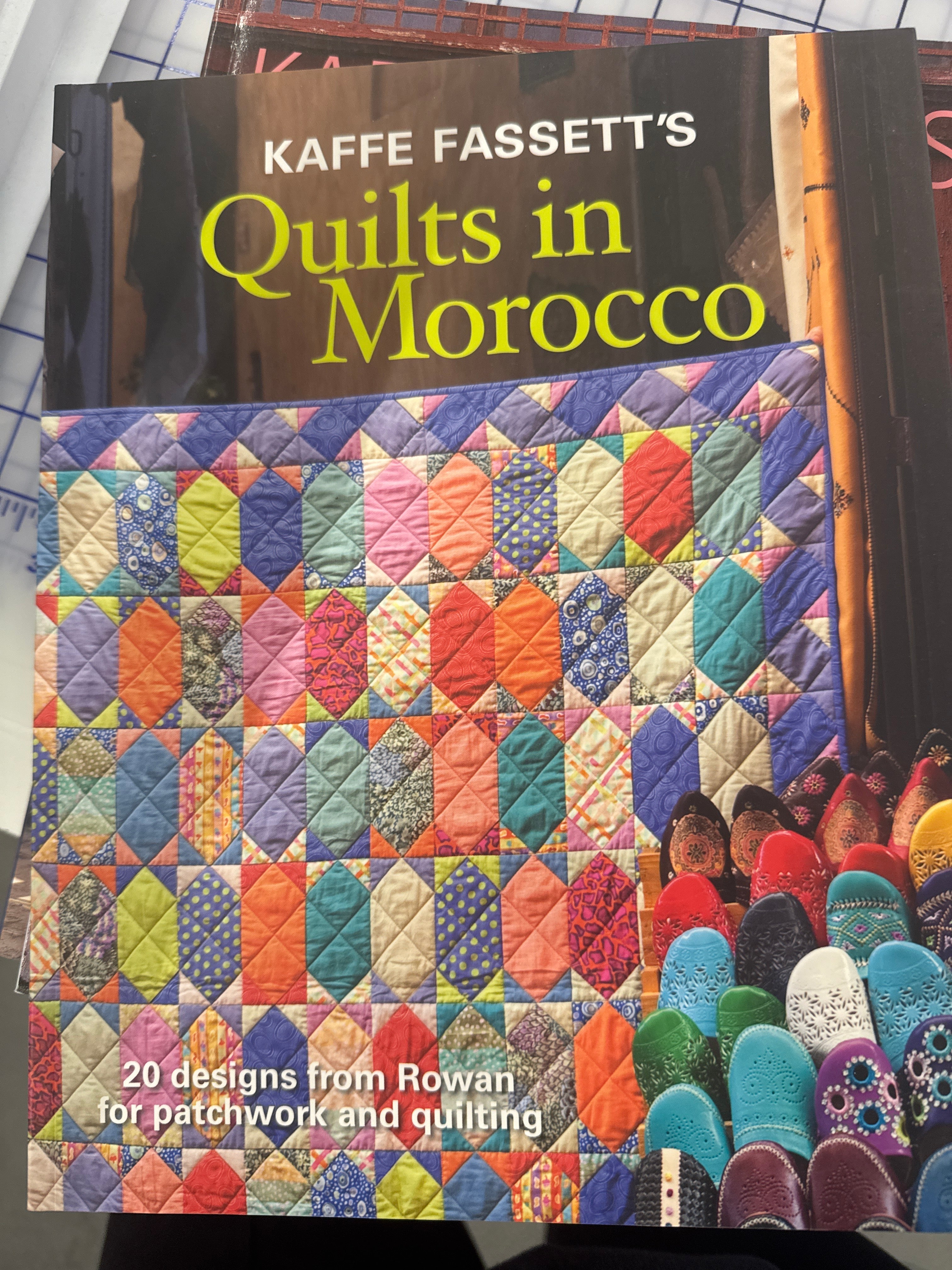 Kaffe Fassetts Quilts in Morocco quilting book