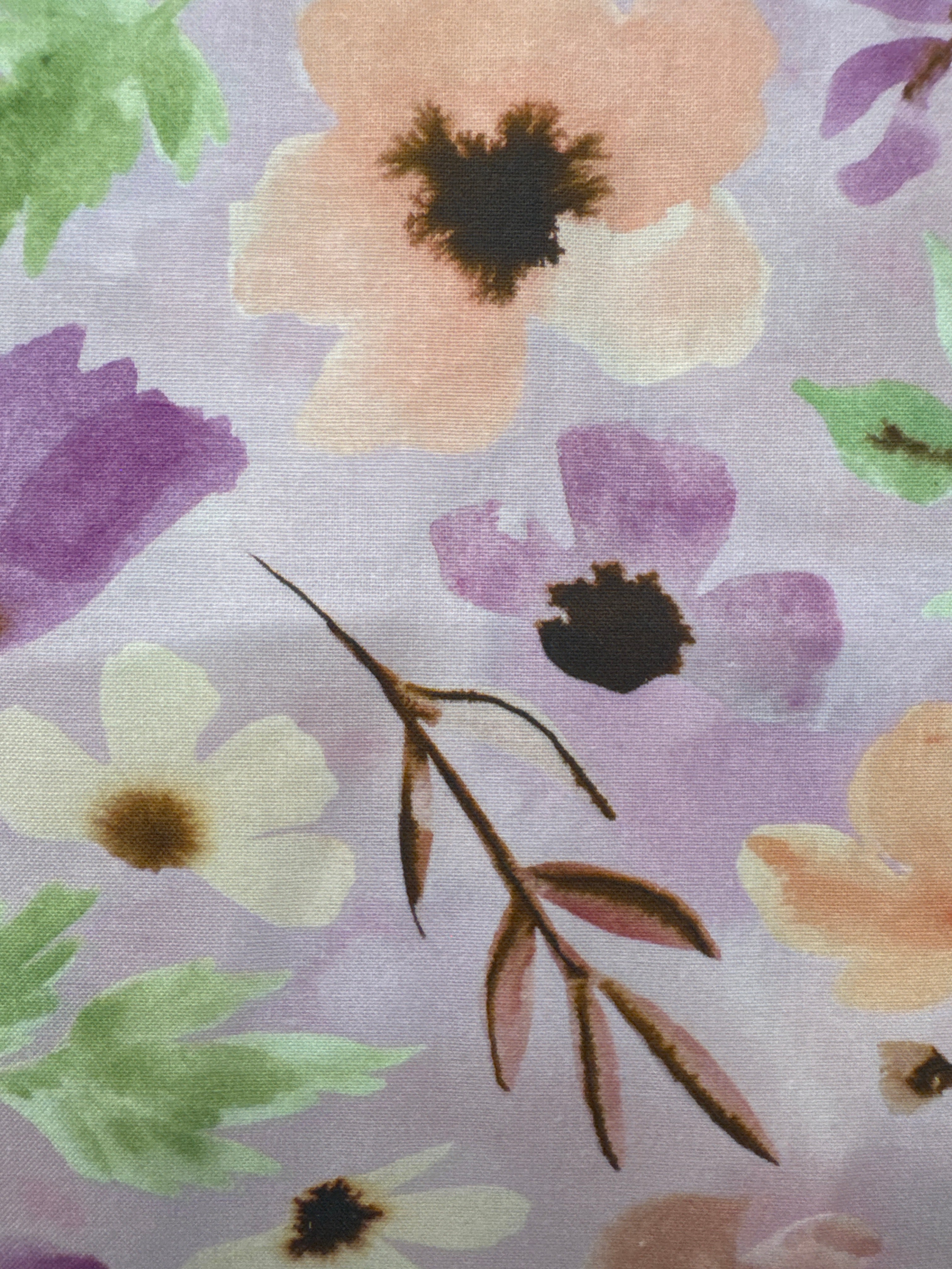 Blooming Lovely Flower Print Main floral quilting fabric by Moda