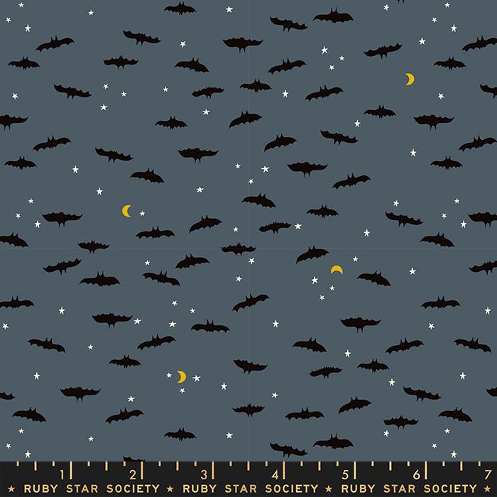 Ruby Star Society Tiny Frights Ghostly Halloween quilting cotton fabric
