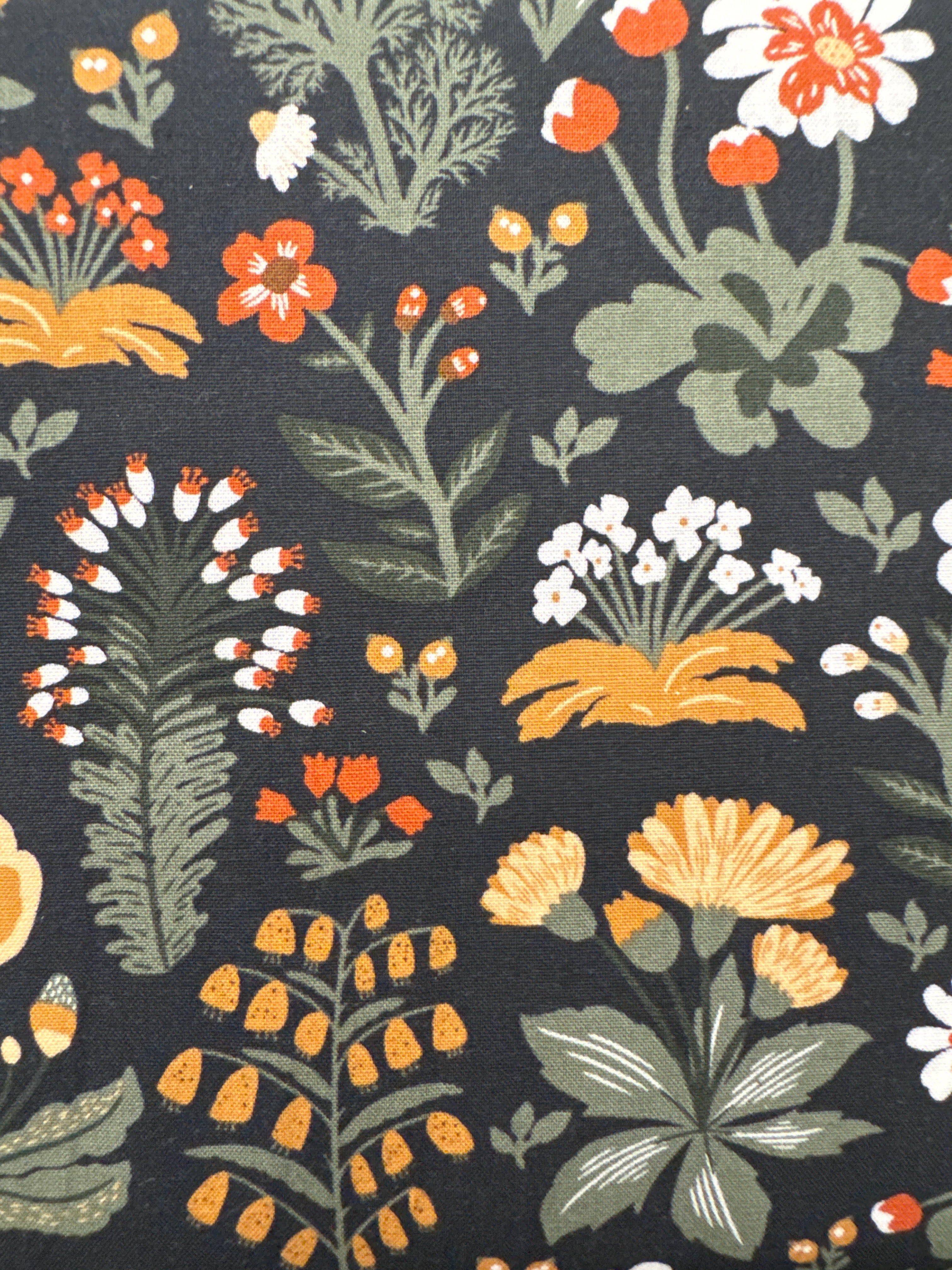 In the Garden Chive green blender quilting fabric by Riley Blake