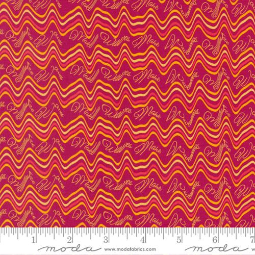 Creativity Roars Pomegranate 44"/45" Fabric Per Yard
