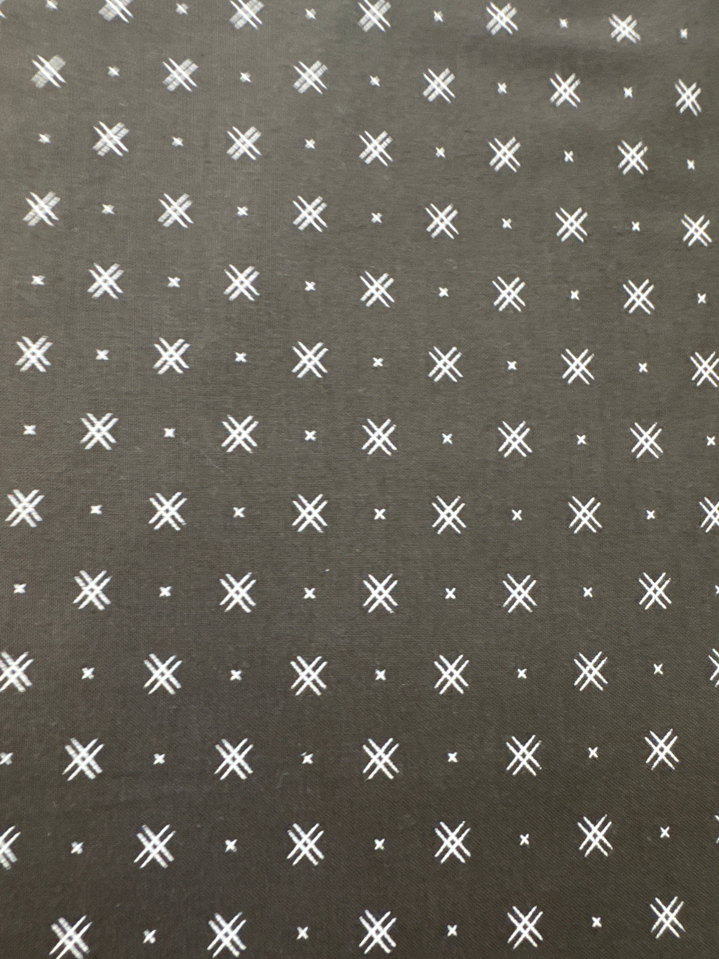 Beyond Bella New Crosshatch Dark Grey blender quilting fabric by Moda