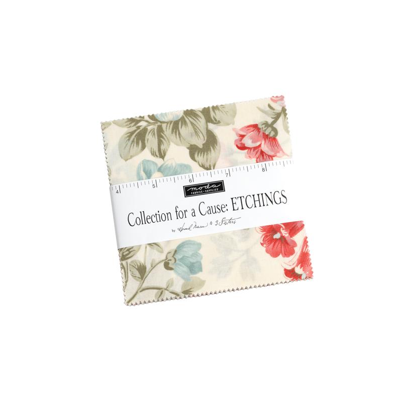 Moda Collection For a Cause Etchings charm pack