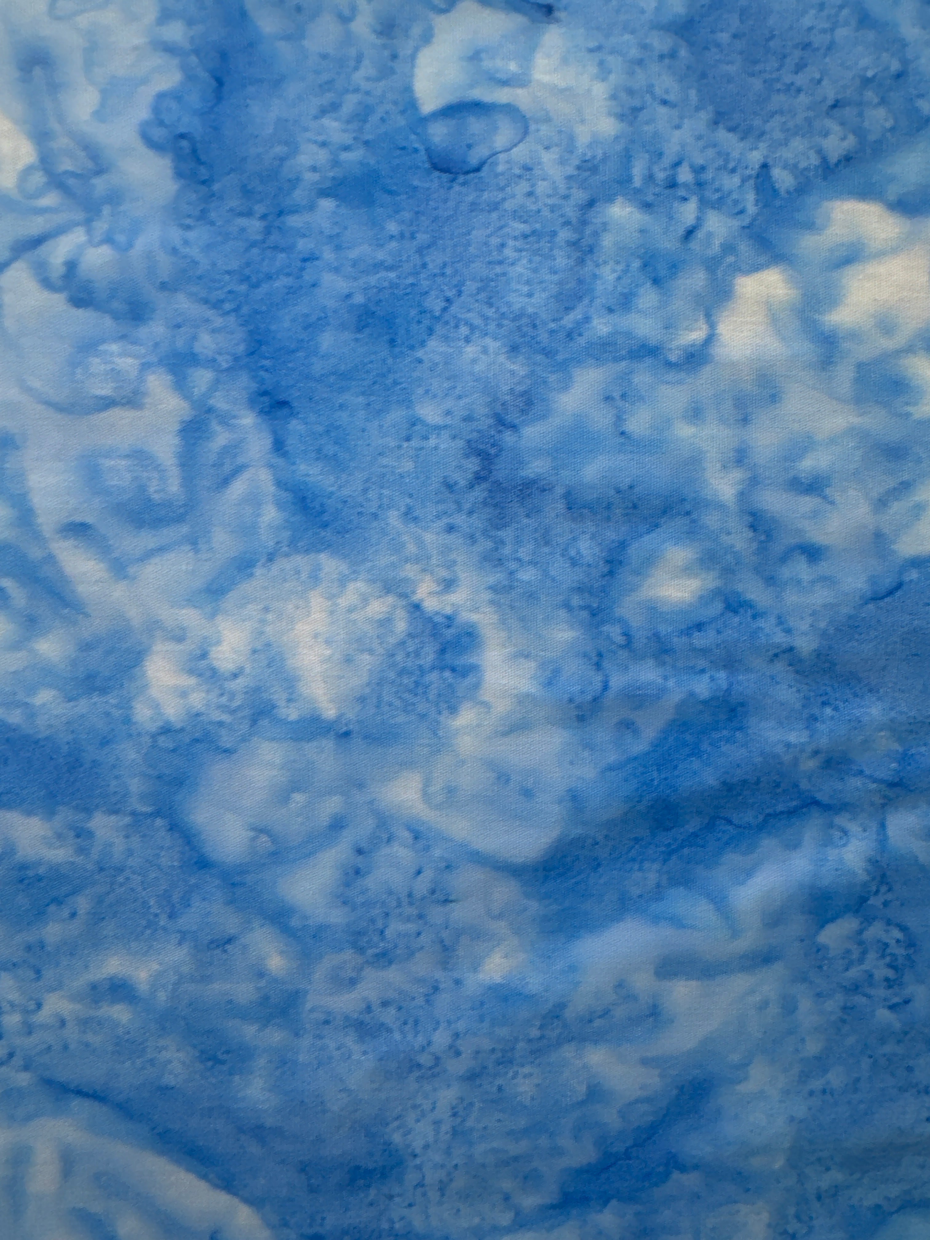 Watercolor Basic Sky Blue blender quilting fabric by Hoffman Fabrics