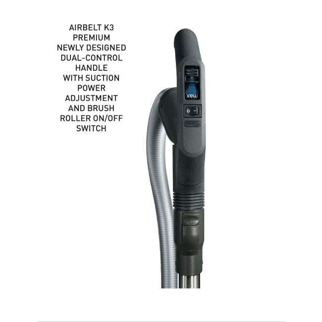 SEBO AIRBELT K3 Premium Canister Vacuum Cleaner - Blue