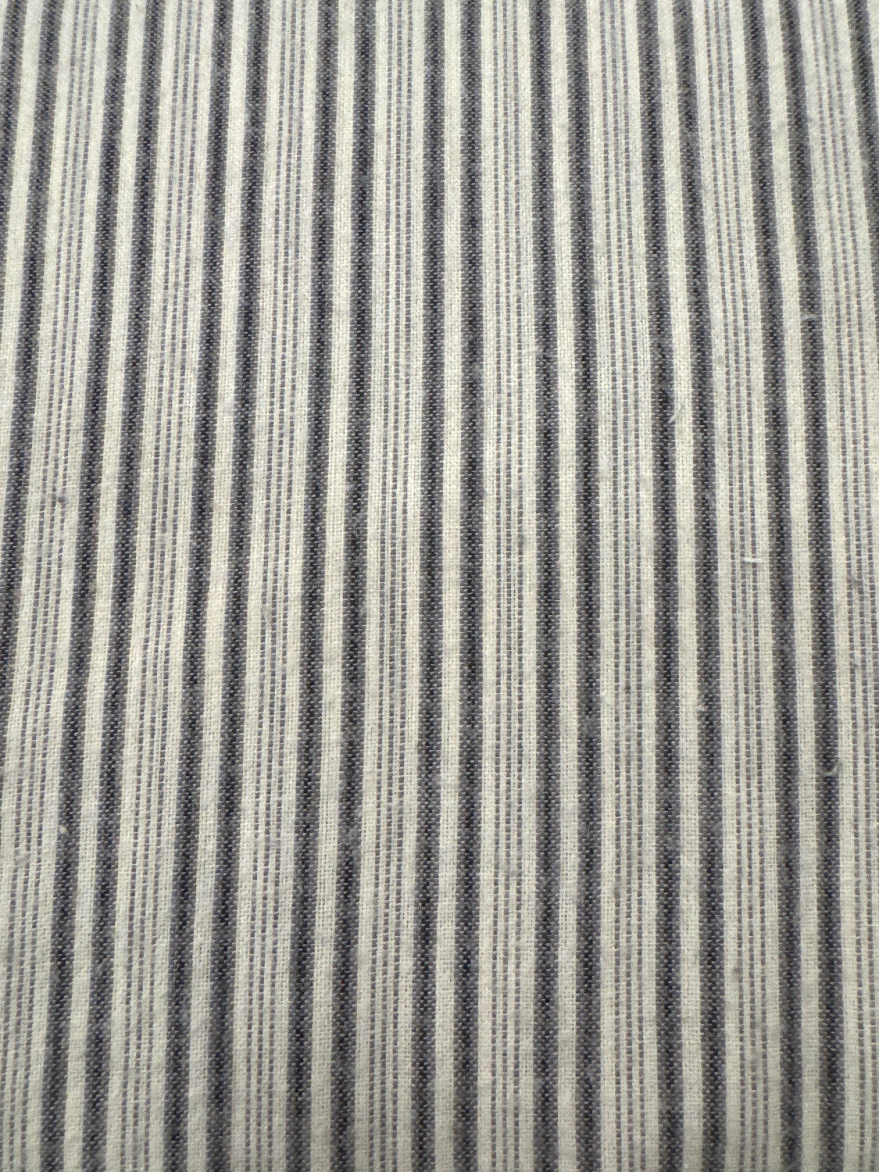 Urban Homestead Gatherings Stripe Grey quilting fabric by Moda