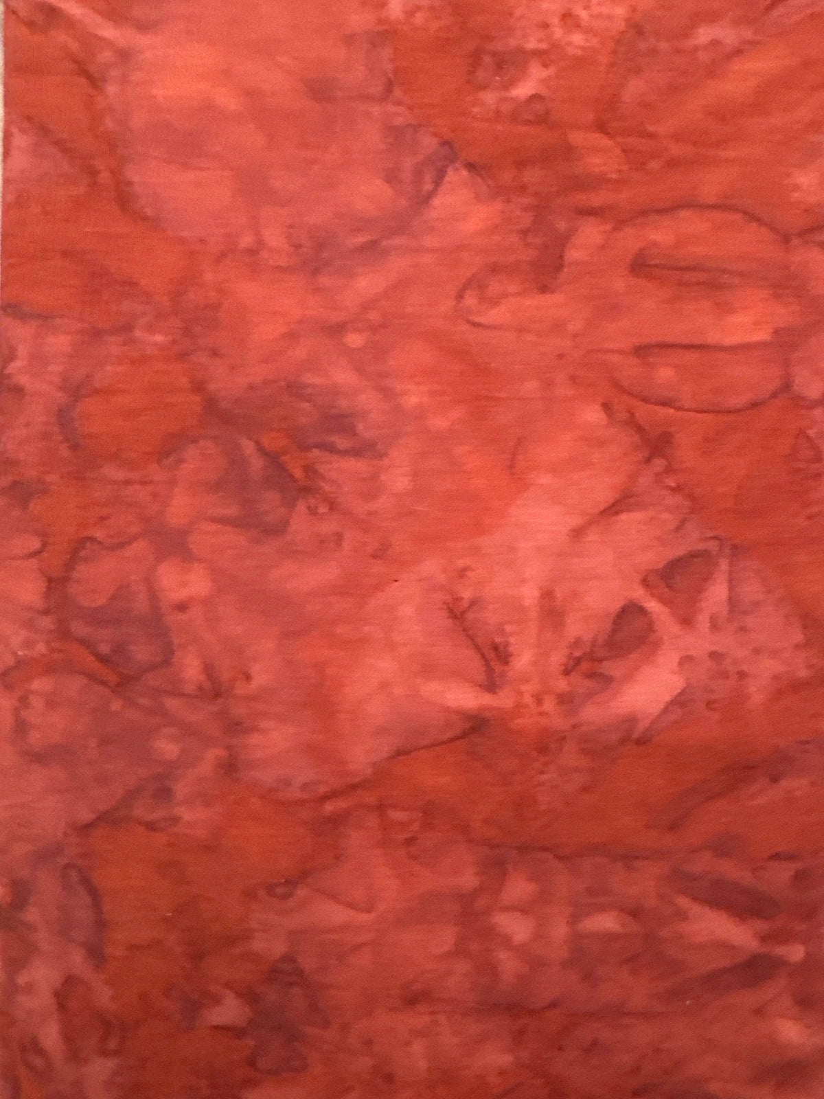 Watercolor Basic Wet Terracotta blender quilting fabric by Hoffman Fabrics